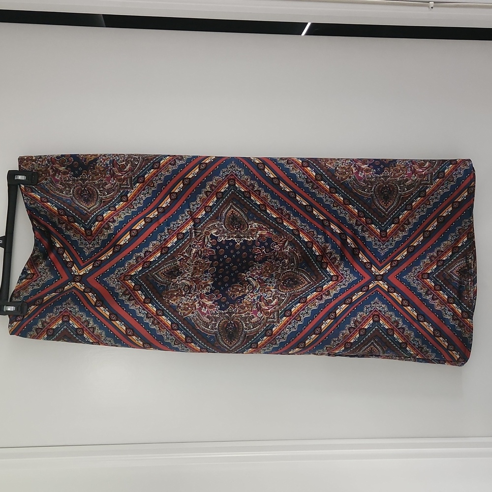 Express Silk-Like Maxi Skirt - Size Large & X Large